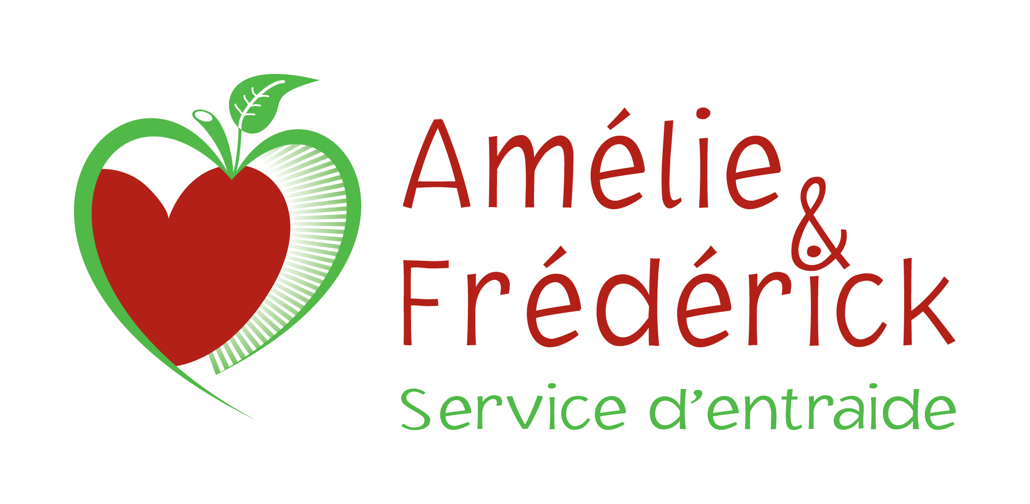 Amélie et Frédérick, service d'entraide